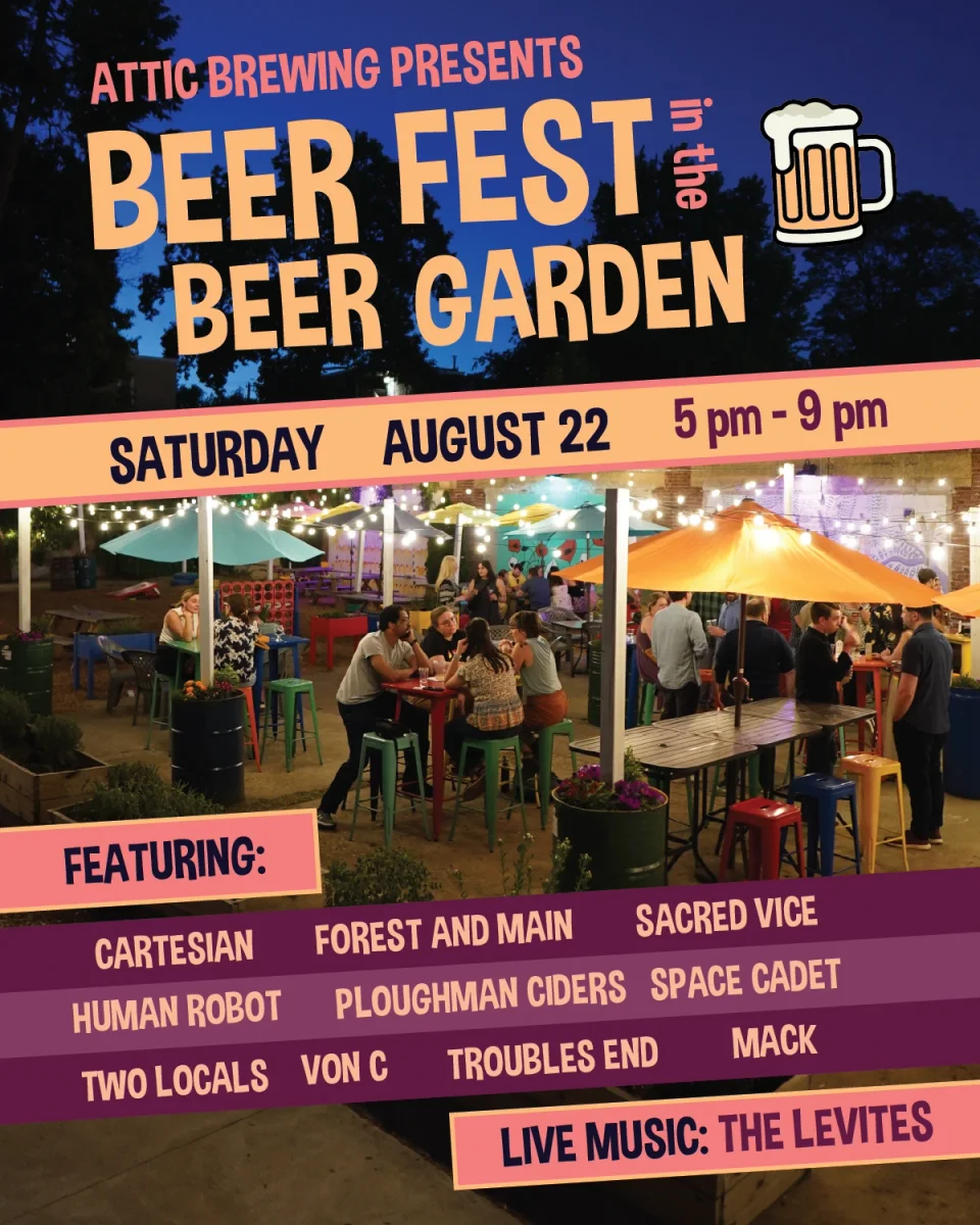 Beer Fest In The Attic Beer Garden